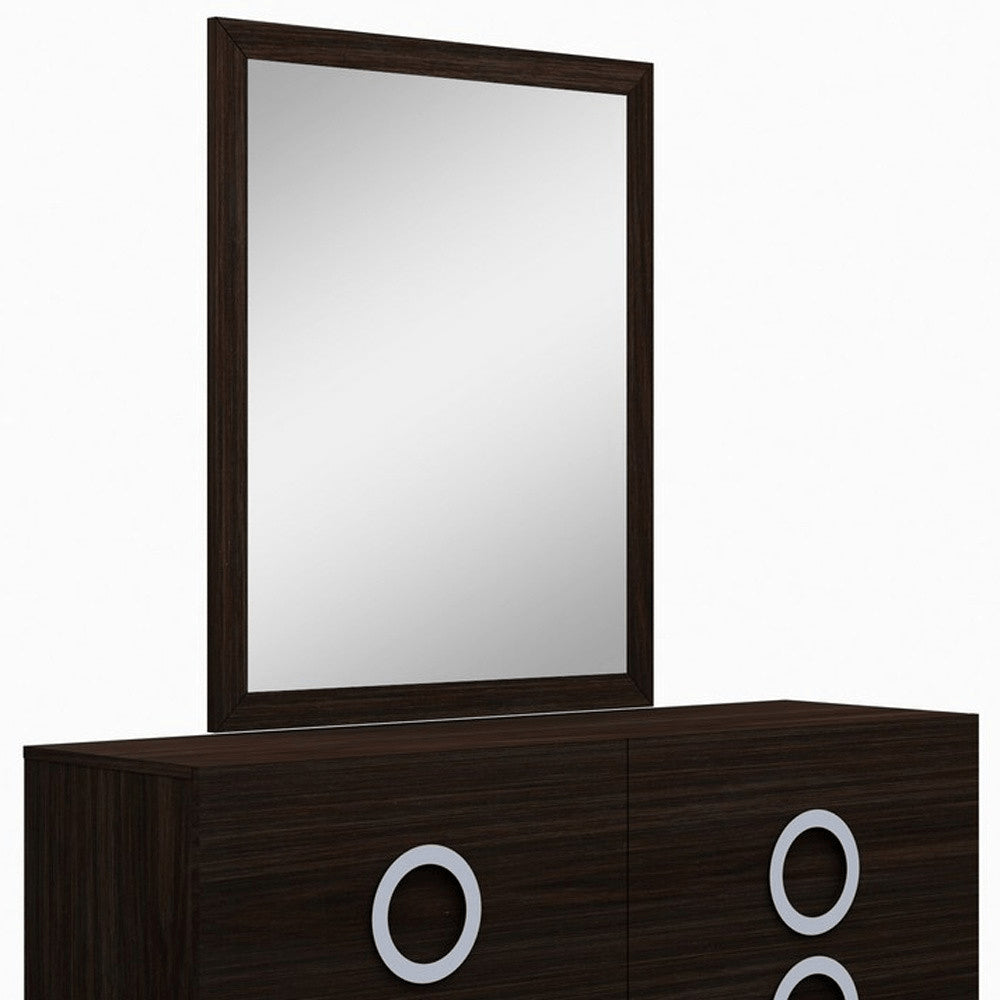 31" Refined Grey High Gloss Dresser