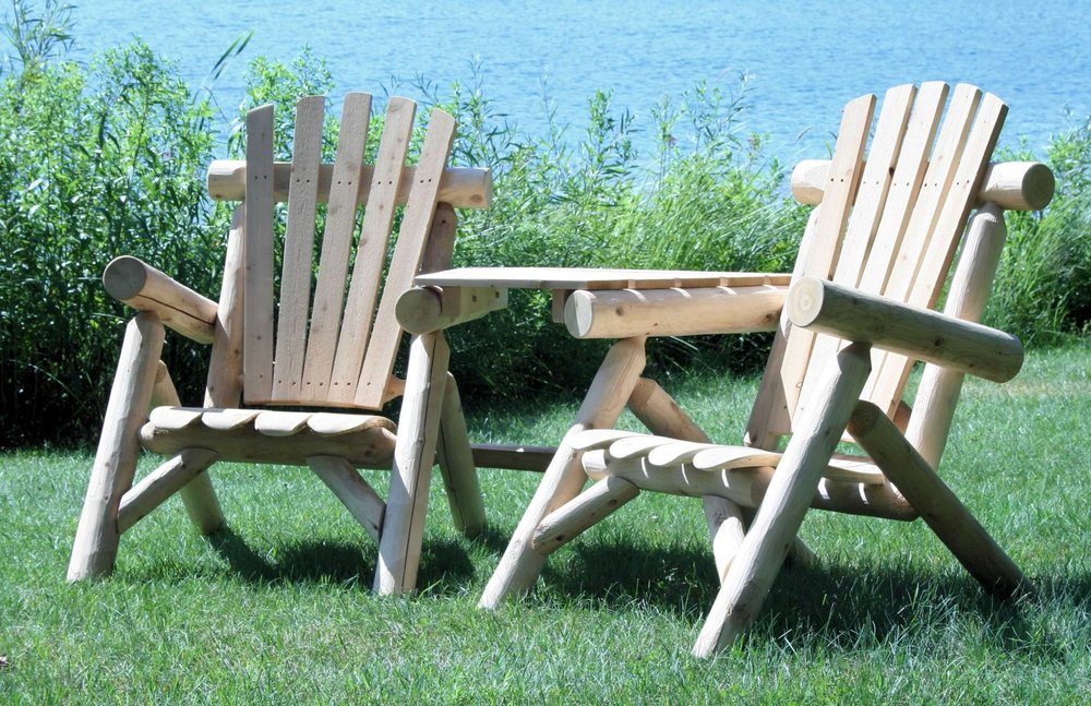 72" X 36" X 39" Natural Wood Visa-Tete