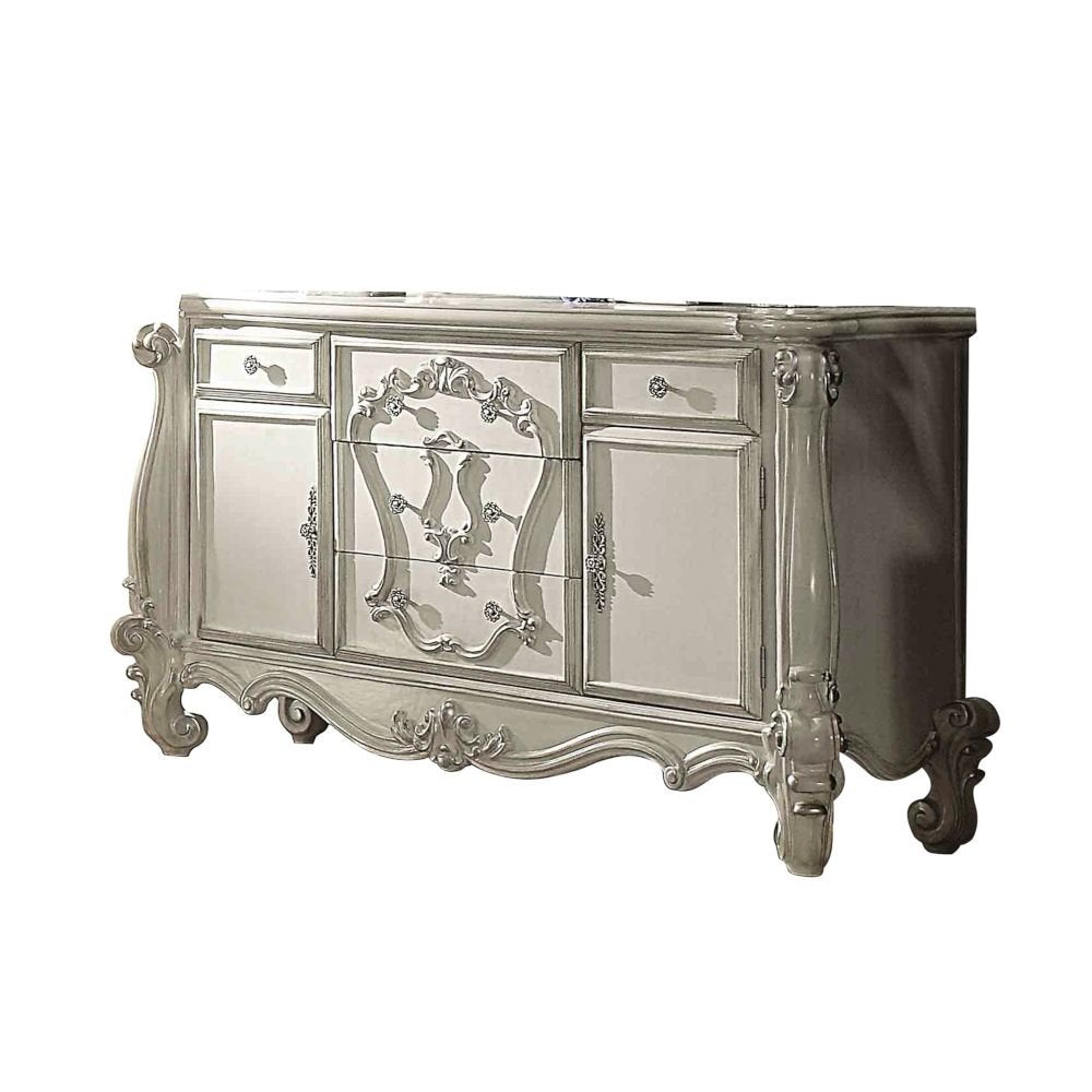 47" White Solid Wood Standard Chest