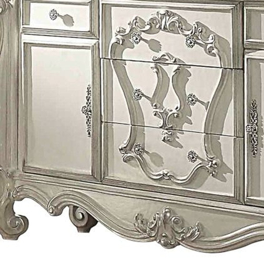47" White Solid Wood Standard Chest