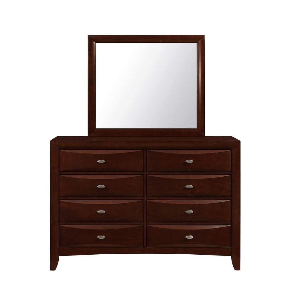 New Merlot Chest With 5 Chambared Drawer