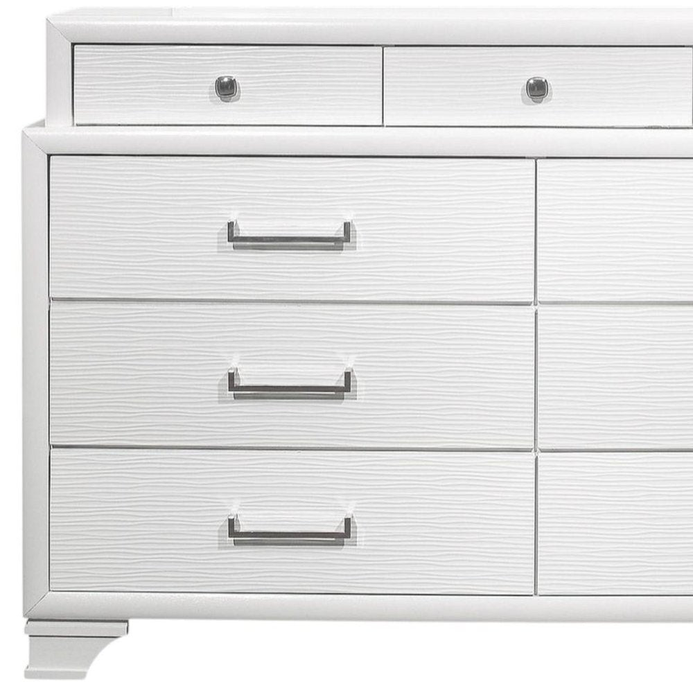 White Chest With 6 Drawers