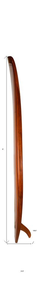 5" Brown Wood Outdoor Game