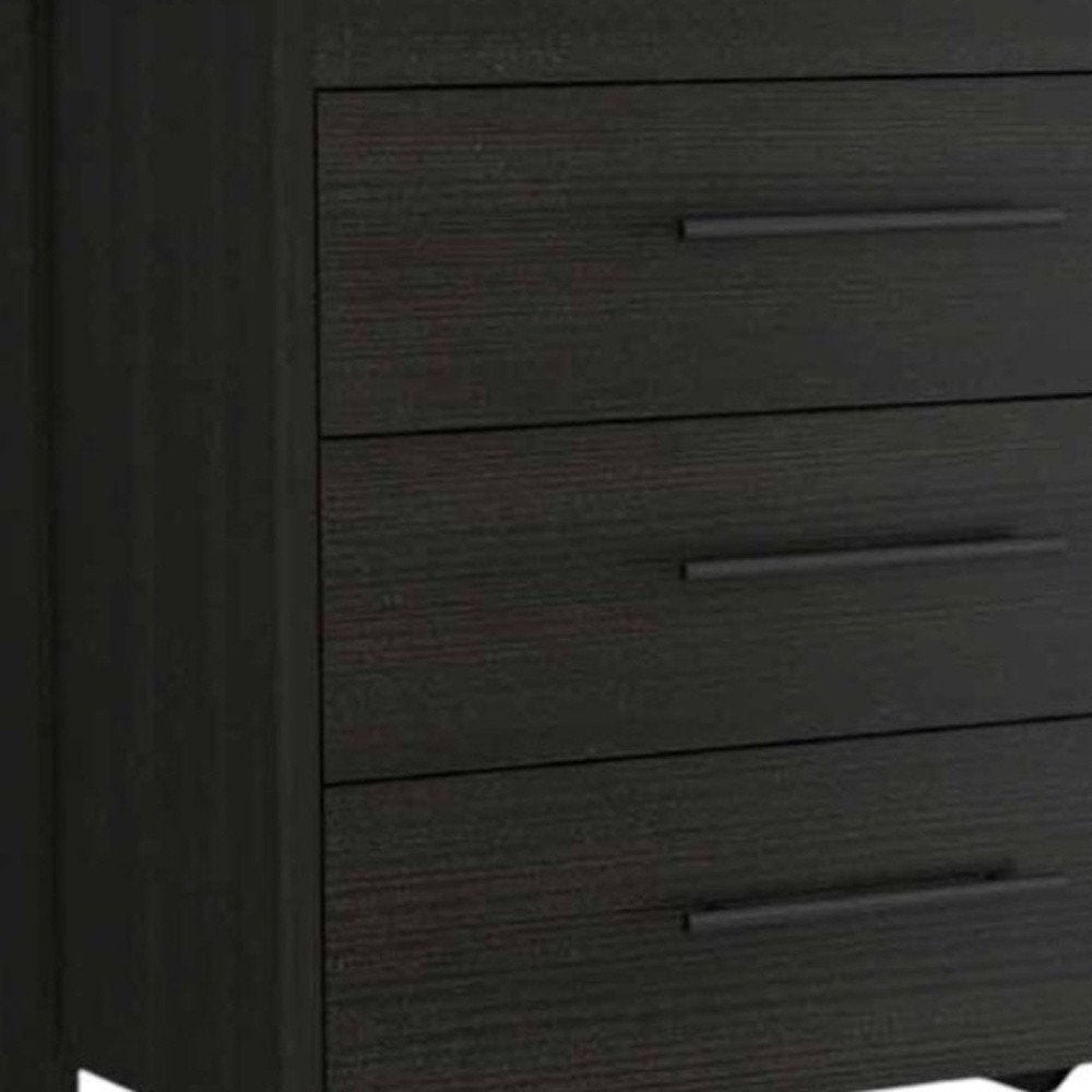 59" White Six Drawer Double Dresser