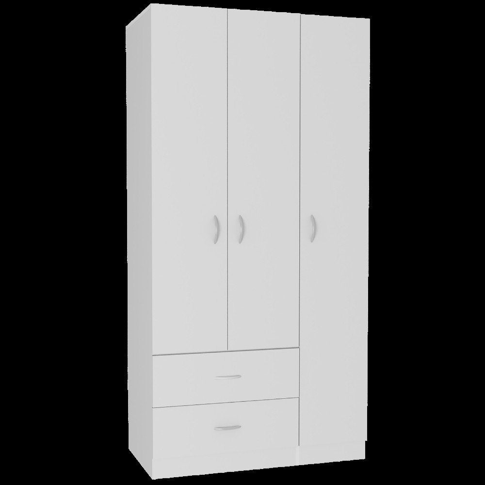 71" Light Oak Manufactured Wood Two Drawer Combo Dresser