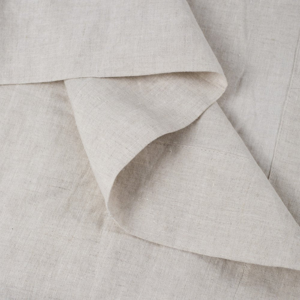 Light Pink Linen King Flat Sheet