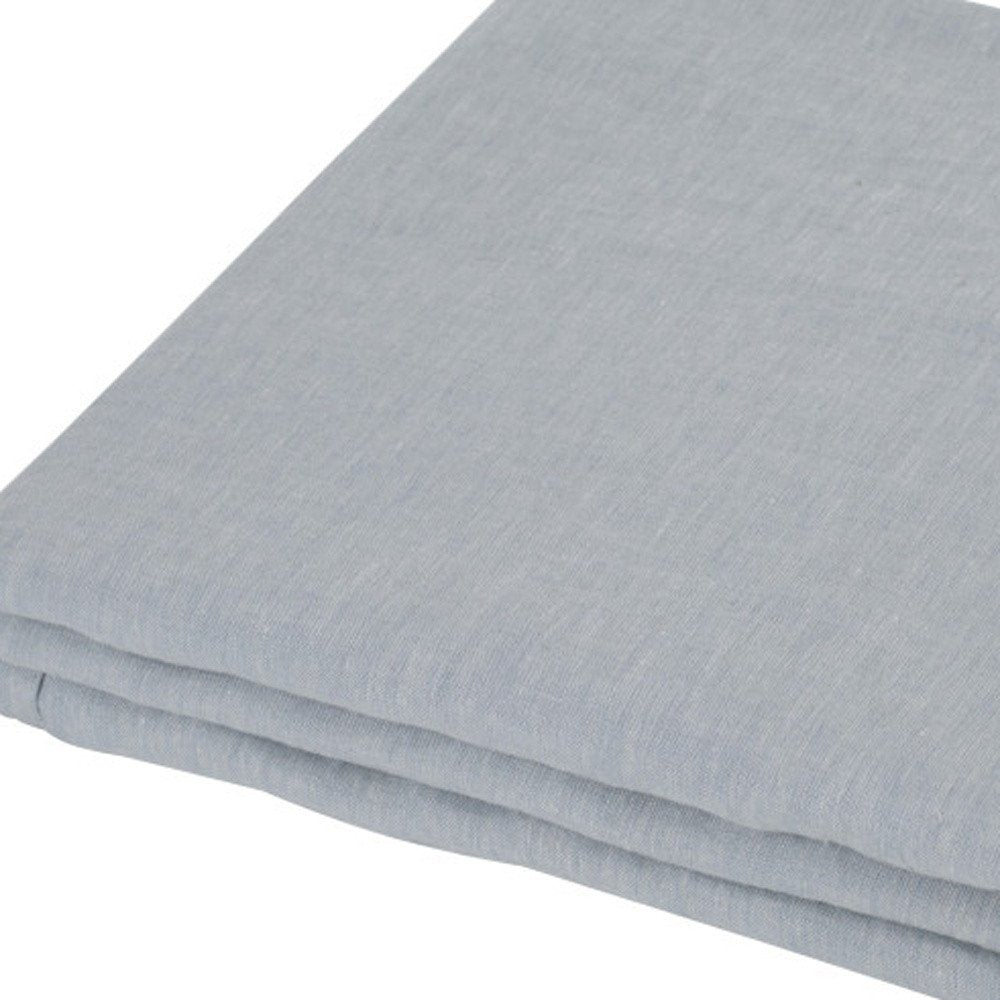 Light Pink Linen Full Double Flat Sheet