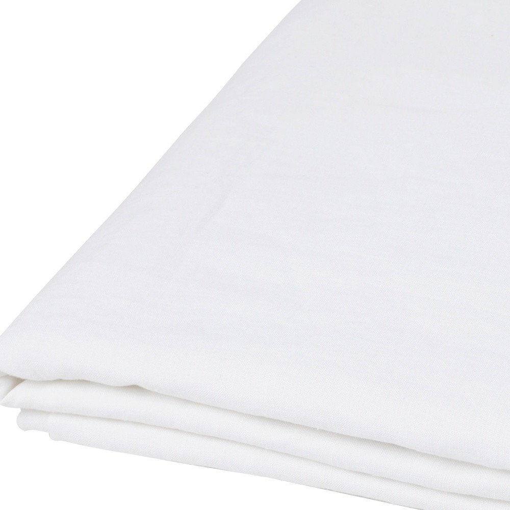 Light Pink Linen King Flat Sheet