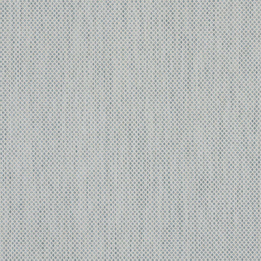 6' Blue Square Geometric Power Loom Area Rug