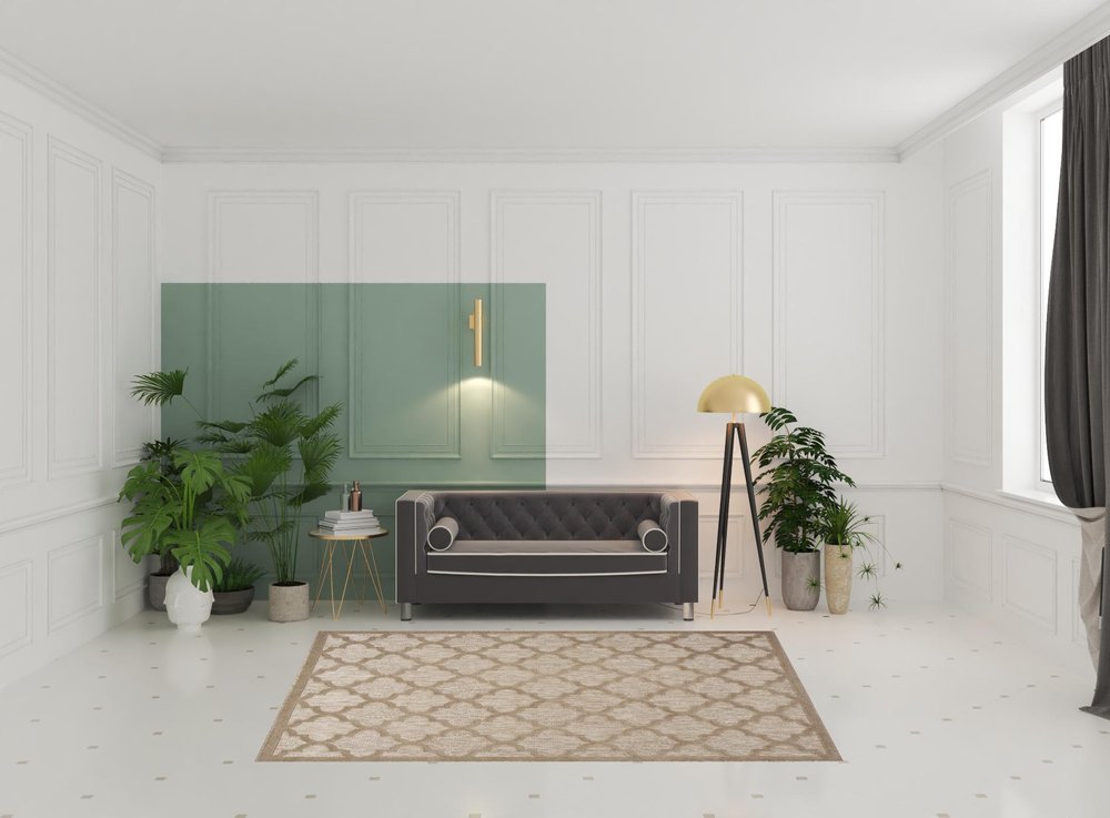 8' X 10' Beige Indoor Outdoor Area Rug