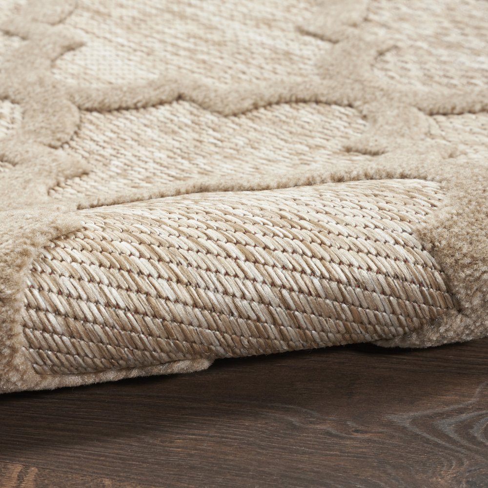 8' X 10' Beige Indoor Outdoor Area Rug