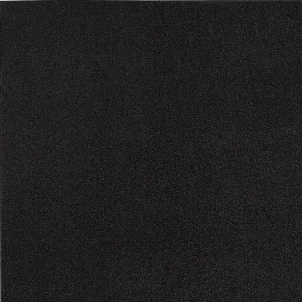 8' X 11' Black Indoor Outdoor Area Rug