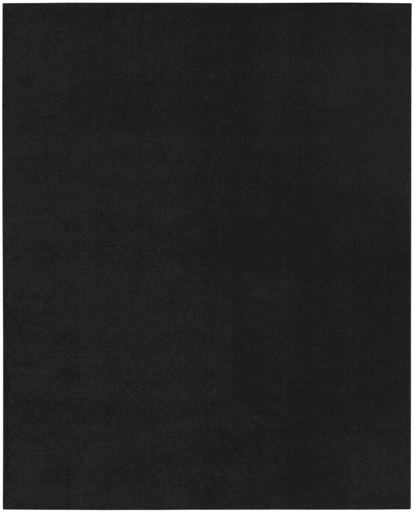 12' X 15' Black Indoor Outdoor Area Rug