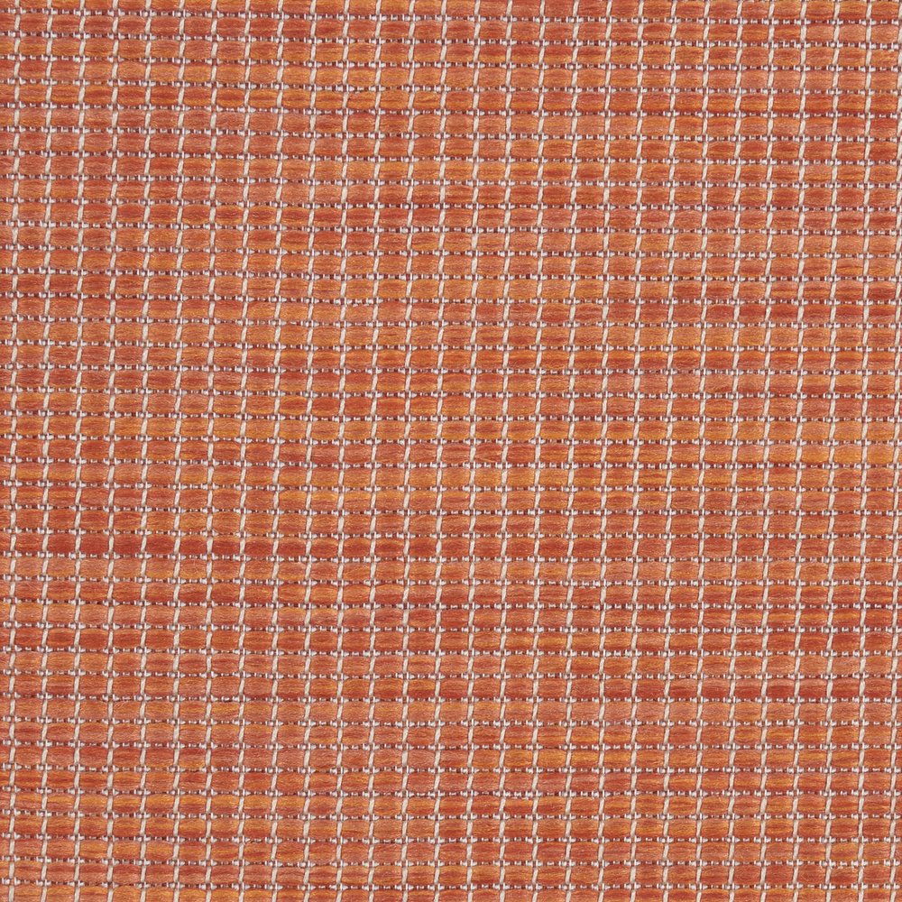 8' Terracotta Indoor Outdoor Area Rug