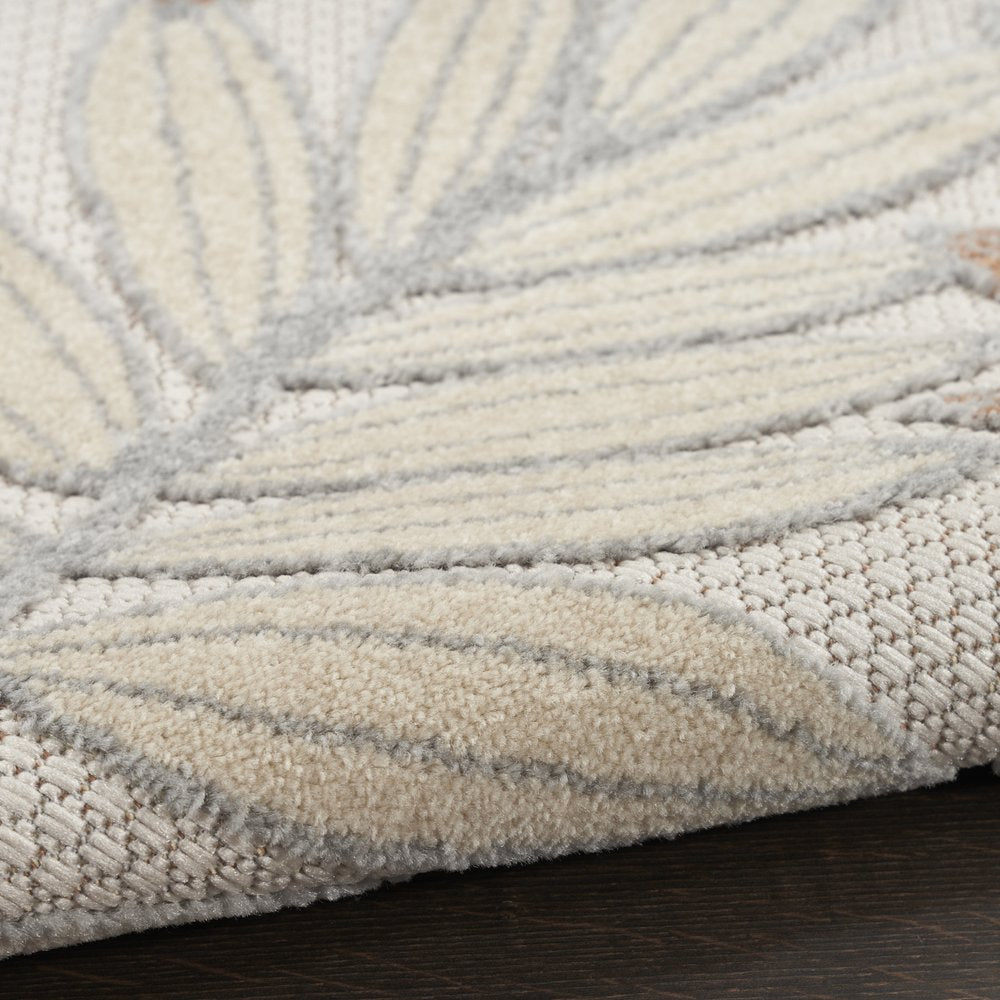 4' X 6' Blue Indoor Outdoor Area Rug