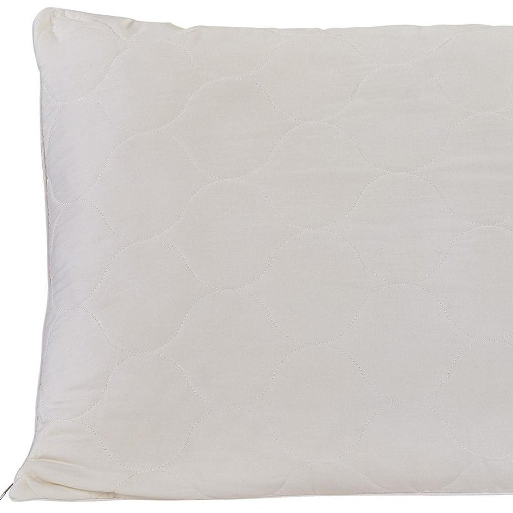 Cotton Wool Hypoallergenic Queen Size Bed Pillow