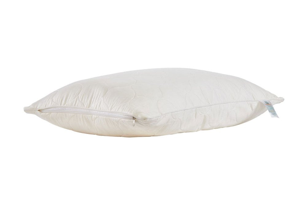 Cotton Latex Foam And Wool Hypoallergenic Queen Size Bed Pillow