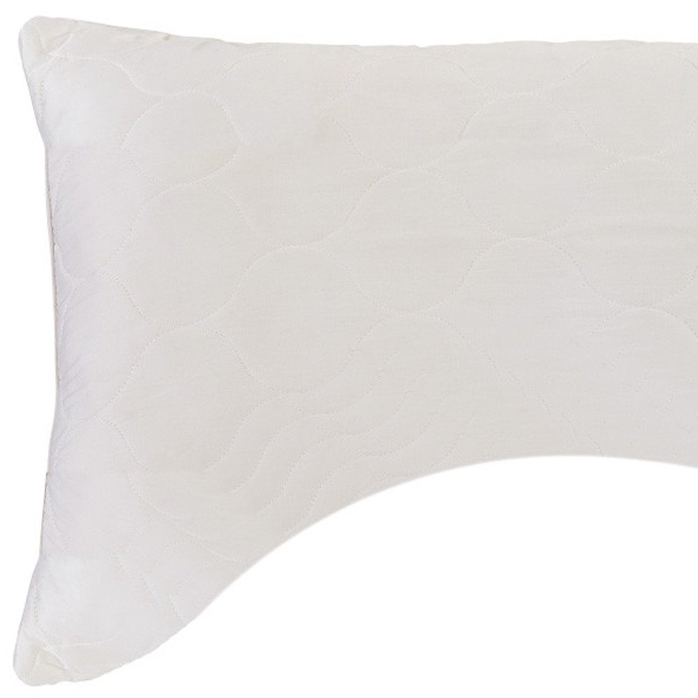 Cotton Latex Foam And Wool Hypoallergenic Ergonomic Standard Size Bed Pillow