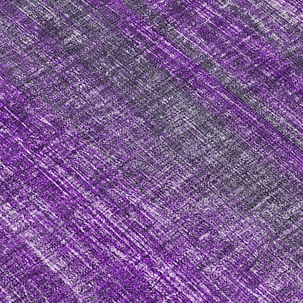 2' X 3' Purple Striped Washable Non Skid Indoor Outdoor Area Rug
