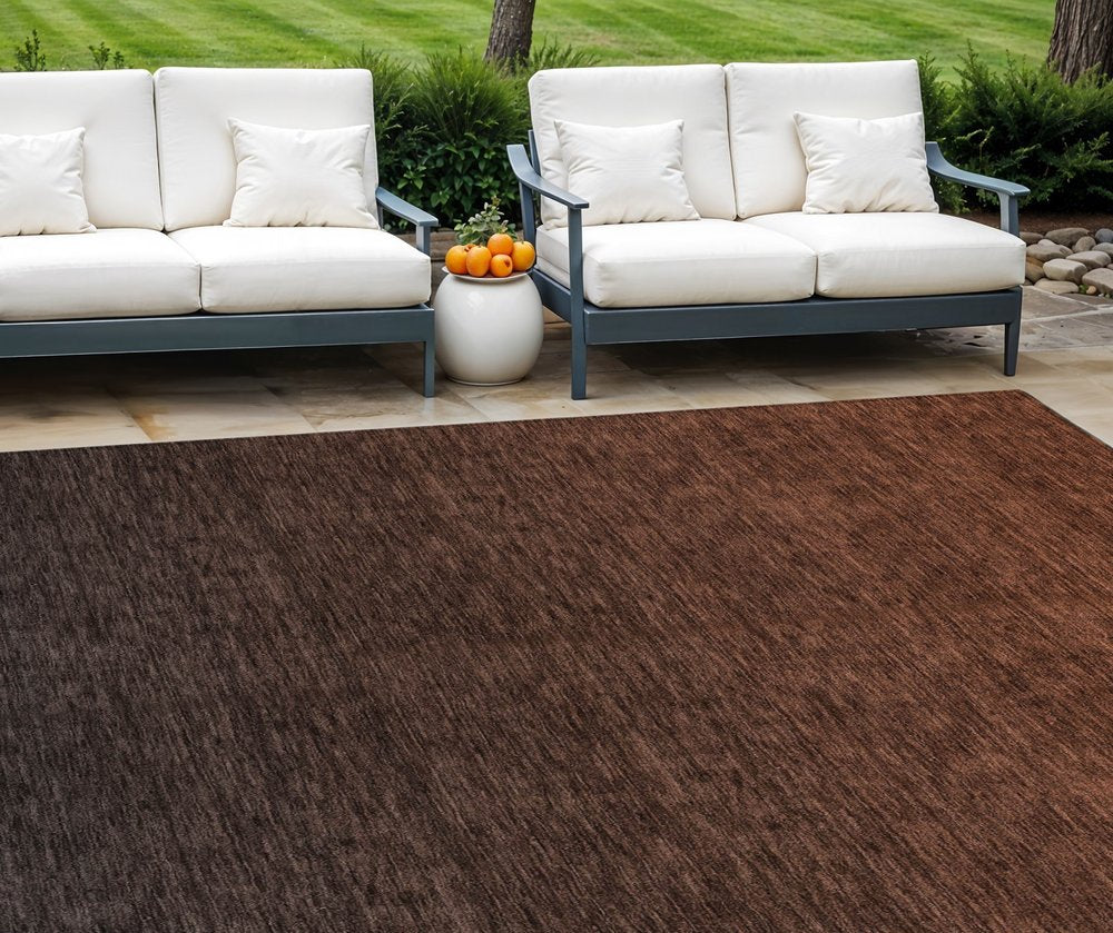 3' X 5' Orange And Charcoal Abstract Washable Indoor Outdoor Area Rug