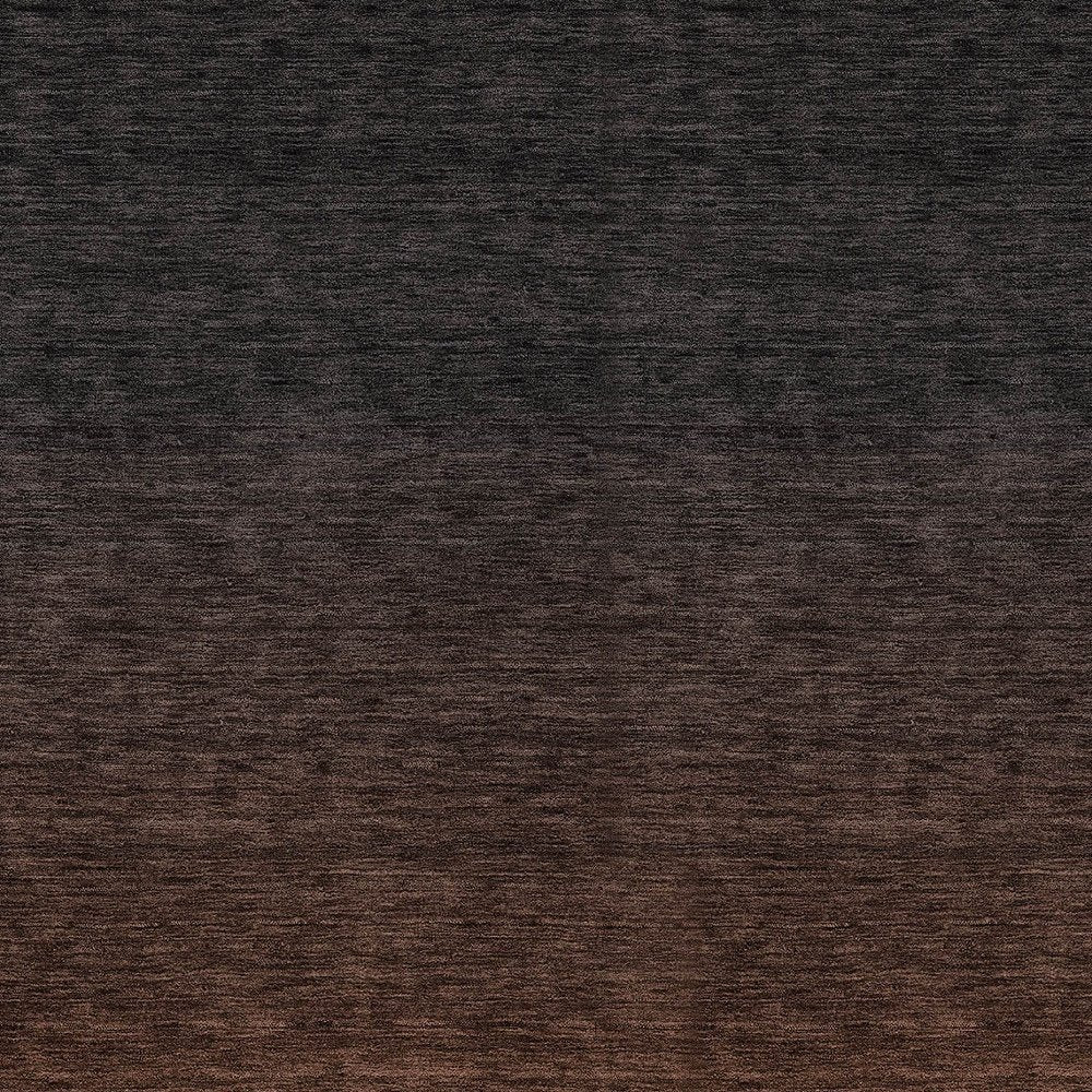 3' X 5' Orange And Charcoal Abstract Washable Indoor Outdoor Area Rug