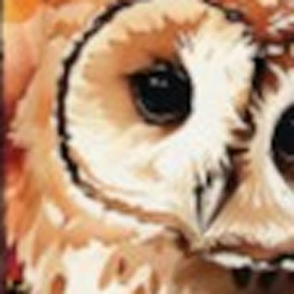 42" Black Tan Off White And Orange Floral Bouquet Solid Wood Birds Garden Stake