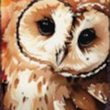 42" Black Tan Off White And Orange Floral Bouquet Solid Wood Birds Garden Stake