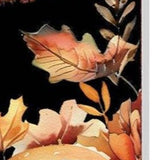 42" Black Brown Orange And Tan Solid Wood Owl Garden Stake