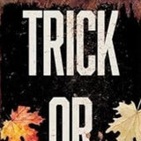 42" Black Orange And White Solid Wood Trick or Treat Halloween Witch Garden Stake