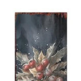 72" Black And Red Solid Wood Christmas Nutcracker Porch Sign