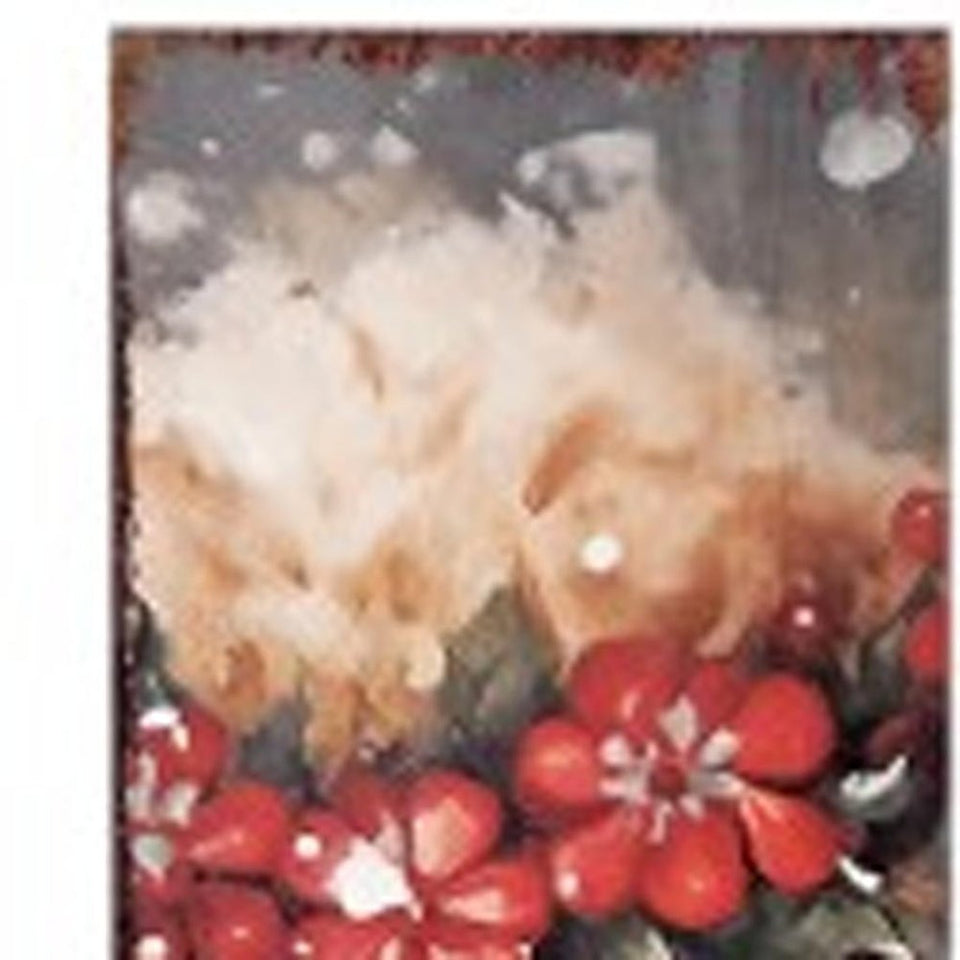 72" Black And Red Solid Wood Christmas Female Nutcracker Porch Sign