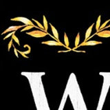 72" Black White Yellow And Orange Solid Wood Porch Sign