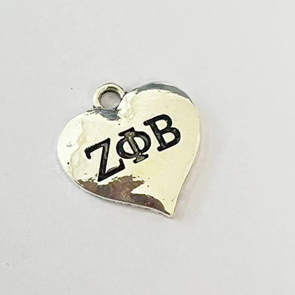 Zeta Sorority greek Charms DIY Fashion Jewelry Accessories