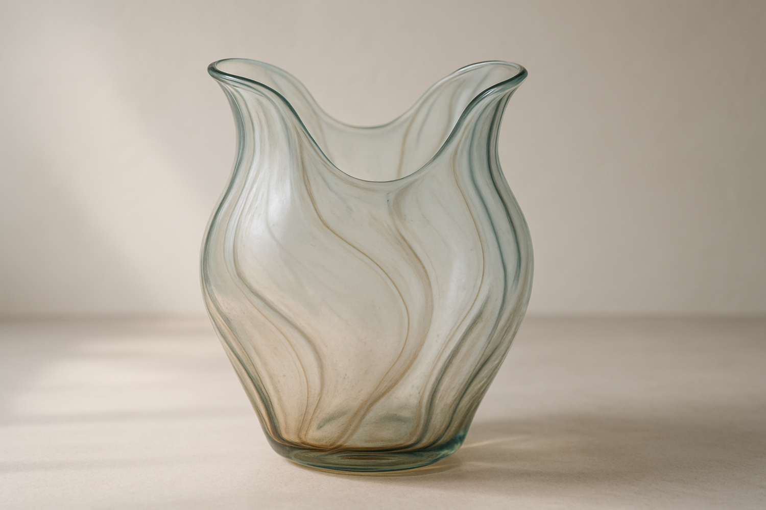hand blown vase