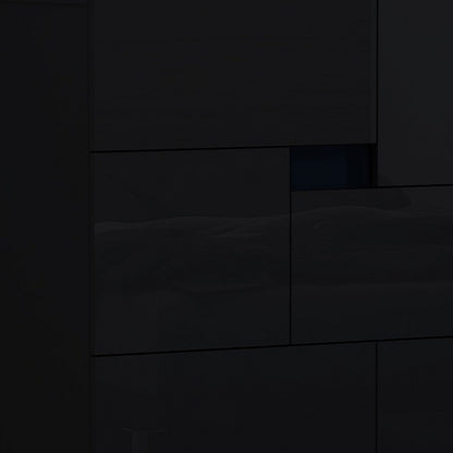44" Superb Black High Gloss Chest