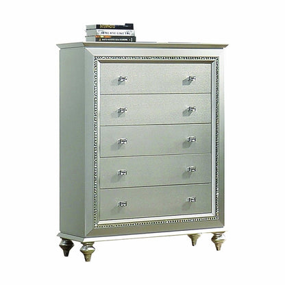 18" Champagne Solid Wood Double Dresser