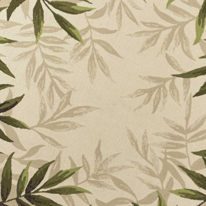 8' X 10' Beige Floral Handmade Indoor Outdoor Area Rug