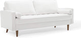 EEI-3764-WHI Valour Performance Velvet Sofa, White-2
