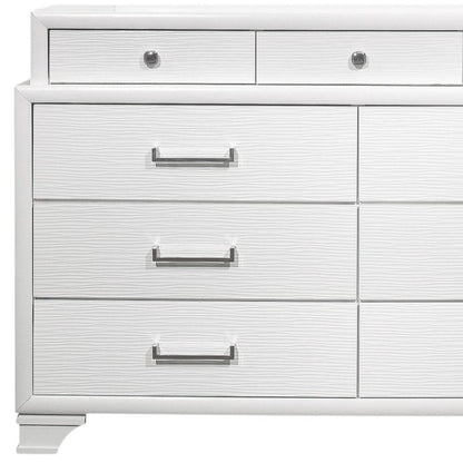 White Chest With 6 Drawers