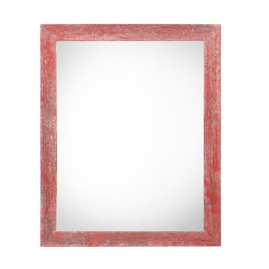 22" x 28" Red Solid Wood Hanging Picture Frame