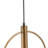 Gold Ring Metal Dimmable Chandelier
