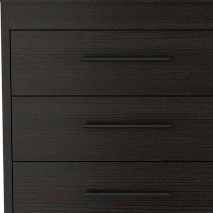 59" White Six Drawer Double Dresser