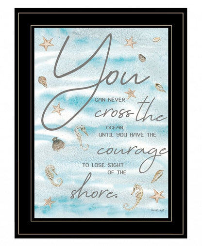 You Can Never 3 Black Framed Print Wall Art