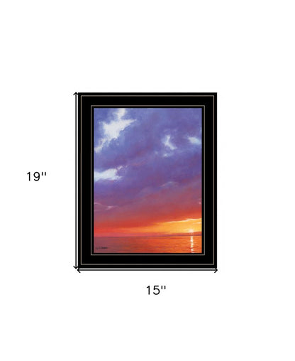 Certain Glow 1 White Framed Print Wall Art