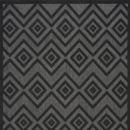 4' X 6' Charcoal Indoor Outdoor Area Rug