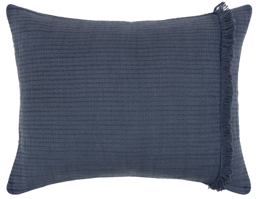 Indigo Checkered Queen Quilt