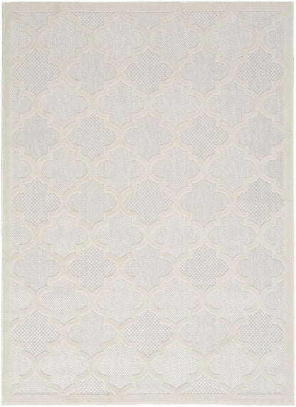 4' X 6' Ivory Indoor Outdoor Area Rug