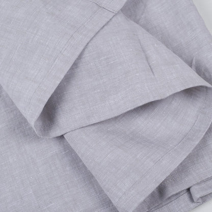 Light Pink Linen King Flat Sheet