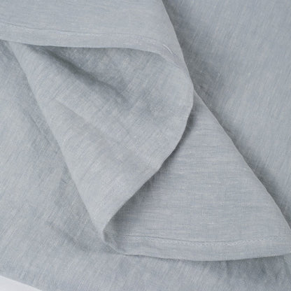 Light Pink Linen Twin Flat Sheet