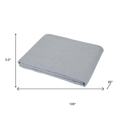 Light Pink Linen Full Double Flat Sheet